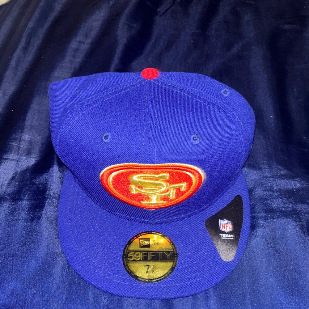 New era 49ers fitted hat